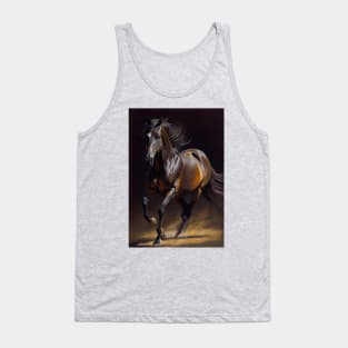 Hanoverian Horse - Oil Paint Tank Top